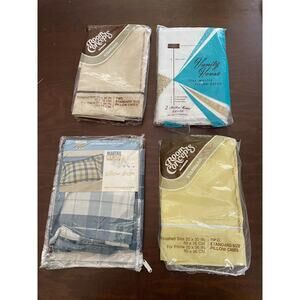 Pillow Case Sham VTG Lot Room Concepts AMC Martha Stewart NIP Cottagecore Cabin